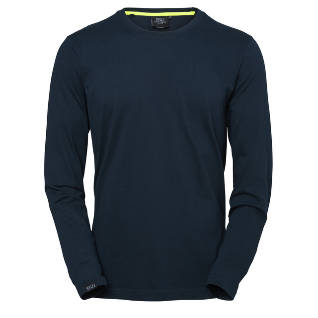 LÅNGÄRMAD T-SHIRT VERMONT SOUTH WEST MARINBLÅ XXL | Beijerbygg Byggmaterial