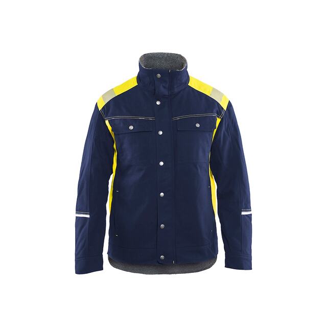 HANTVERKSJACKA 4915 1370 VINTER MARINBLÅ/VARSELGUL XL | Beijerbygg Byggmaterial