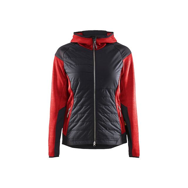 HYBRIDJACKA 5931 2117 DAM RÖD/SVART XL | Beijerbygg Byggmaterial