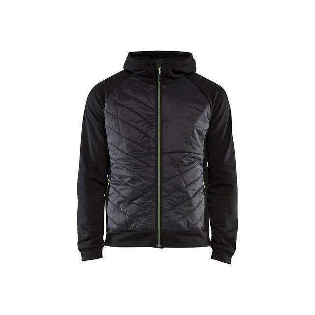 HYBRIDTRÖJA 3463 2526 SVART/VARSELGUL XXXL | Beijerbygg Byggmaterial