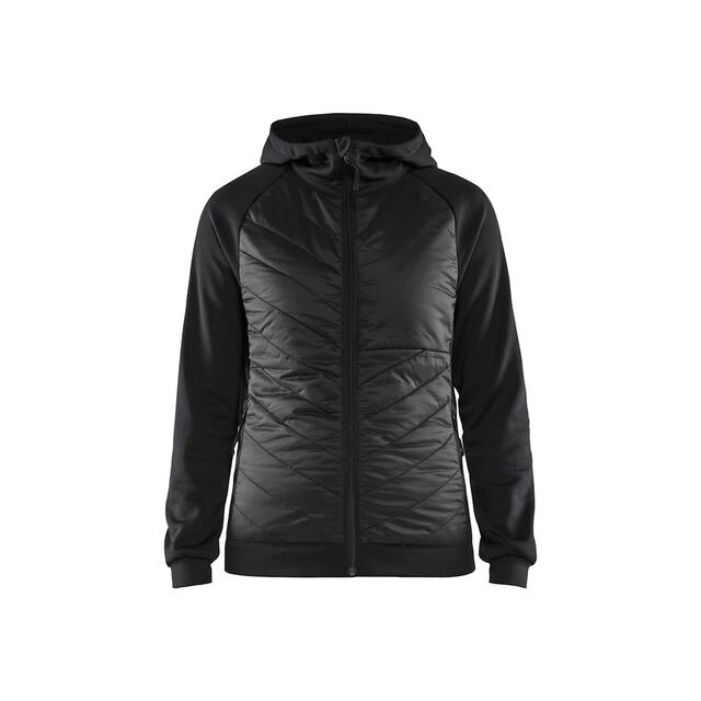 HYBRIDTRÖJA 3464 2526 DAM SVART/MÖRKGRÅ XXXL | Beijerbygg Byggmaterial