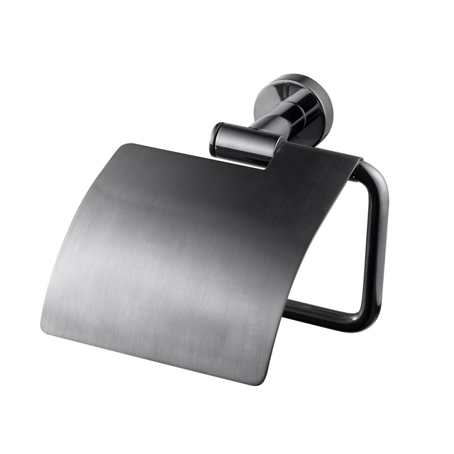 TOALETTPAPPERSHÅLLARE TA236 MED LOCK BLACK CHROME | Beijerbygg Byggmaterial