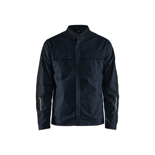 INDUSTRIJACKA 4444 1832 STRETC MÖRK MARINBLÅ/SVART M | Beijerbygg Byggmaterial