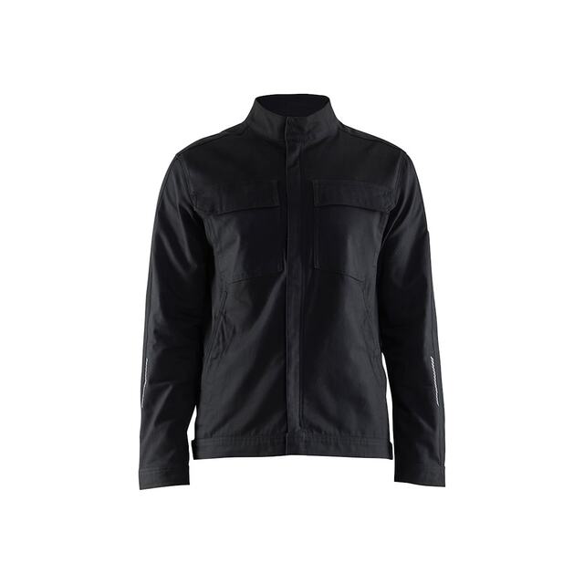 INDUSTRIJACKA 4466 134 STRETCH 4 SVART S | Beijerbygg Byggmaterial