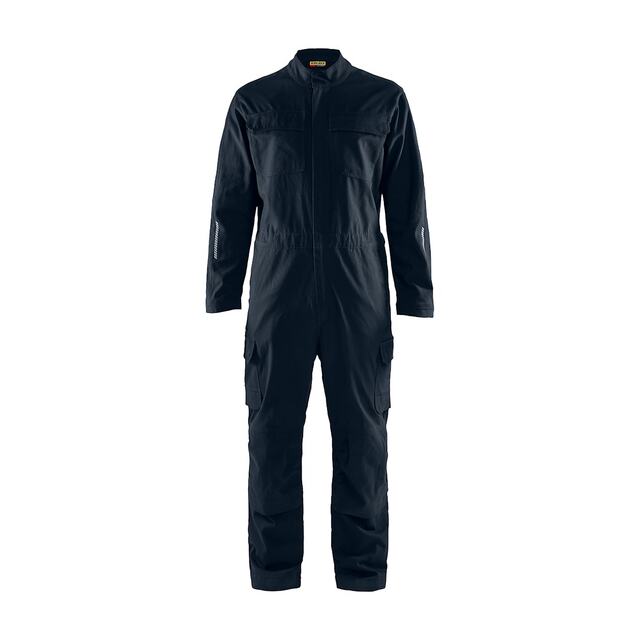 INDUSTRIOVERALL 6166 1344 STRETCH MÖRK MARINBLÅ C50 | Beijerbygg Byggmaterial