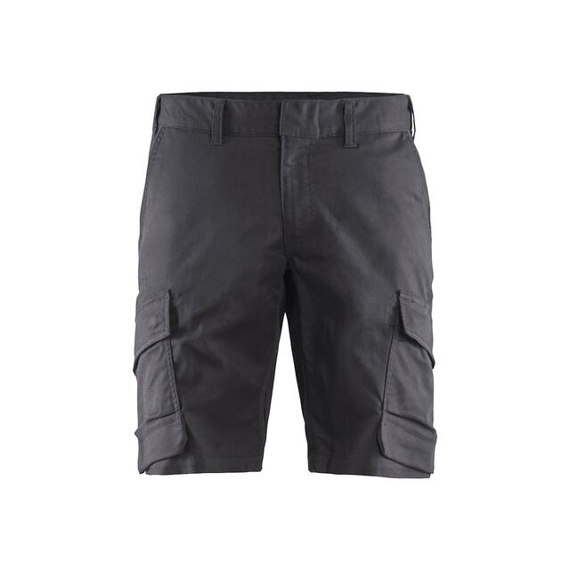 INDUSTRISHORTS 1446 1832 STRETCH MELLANGRÅ/SVART C54 | Beijerbygg Byggmaterial
