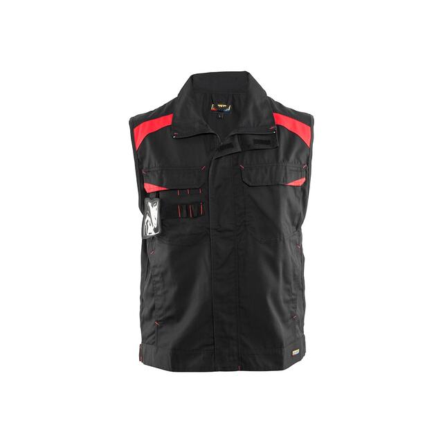 INDUSTRIVÄST 3164 1800 SVART/RÖD XXL | Beijerbygg Byggmaterial