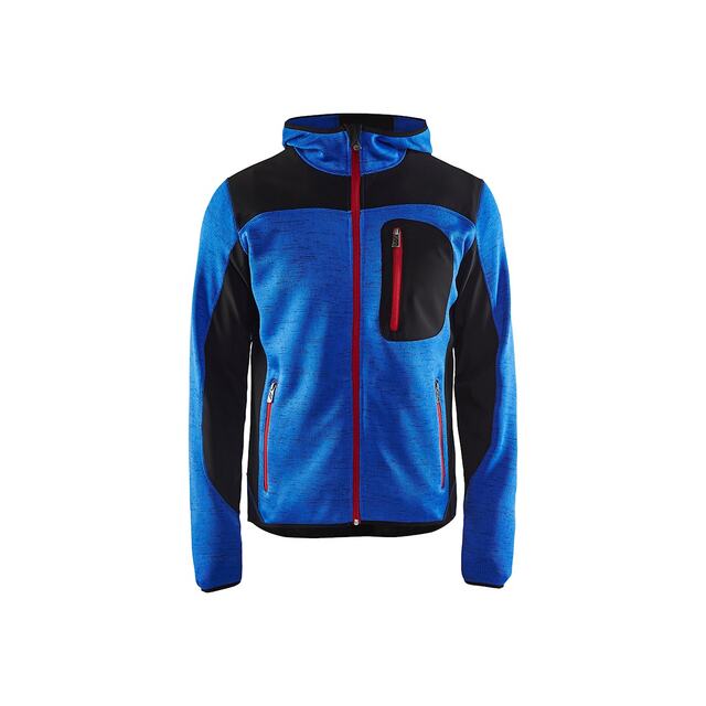 JACKA 4930 2117 STICKAD KORNBLÅ/SVART S | Beijerbygg Byggmaterial