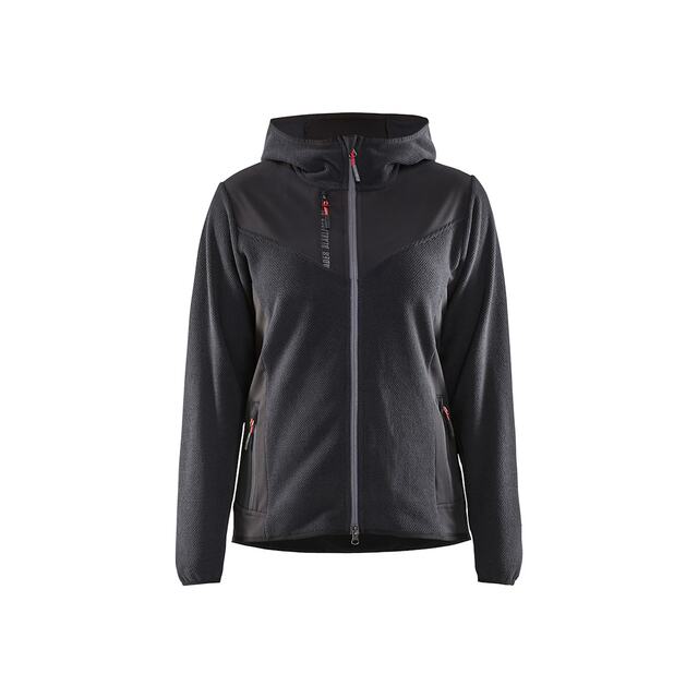 JACKA 5941 2536 DAM STICKAD ANTRACITGRÅ/SVART M | Beijerbygg Byggmaterial