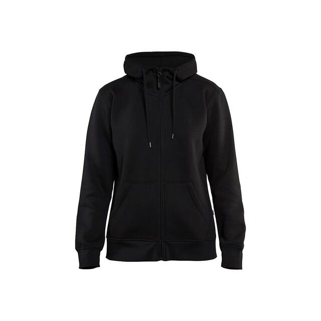 LUVTRÖJA 3395 1048 MED DRAGKEDJA DAM SVART XXL | Beijerbygg Byggmaterial