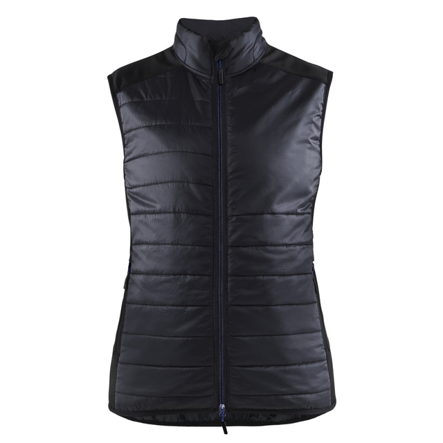 VÄST 3864 2030 VARMFODRAD DAM SVART/MÖRK MARINBLÅ S | Beijerbygg Byggmaterial