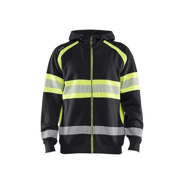 LUVTRÖJA 3552 1158 SVART/VARSELGUL 4XL | Beijerbygg Byggmaterial