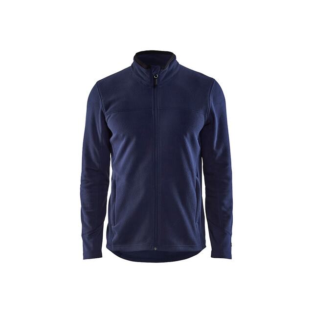 MICROFLEECEJACKA 4895 1010 MARINBLÅ XXXL | Beijerbygg Byggmaterial