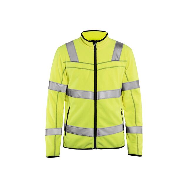 MICROFLEECEJACKA 4941 1010 VARSEL VARSELGUL M | Beijerbygg Byggmaterial