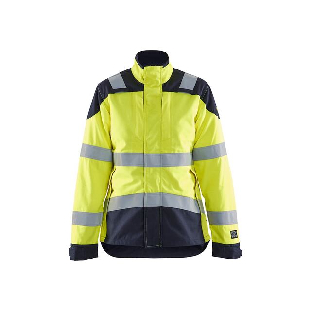 MULTINORMJACKA 4969 1512 INHER DAM VARSELGUL/MARINBLÅ XXXL | Beijerbygg Byggmaterial