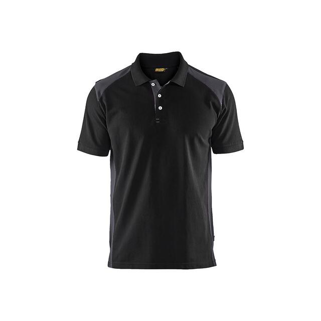 PIKETRÖJA 3324 1050 SVART/MELLANGRÅ S | Beijerbygg Byggmaterial