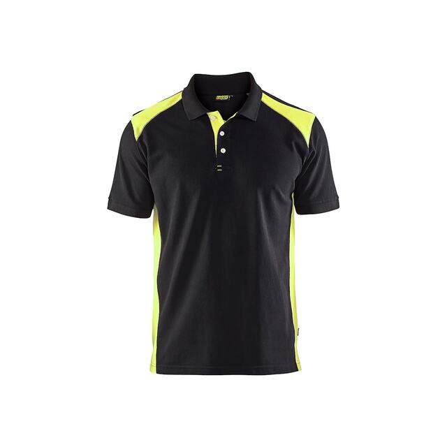 PIKÉTRÖJA 3324 1050 VARSEL SVART/GUL XXL | Beijerbygg Byggmaterial