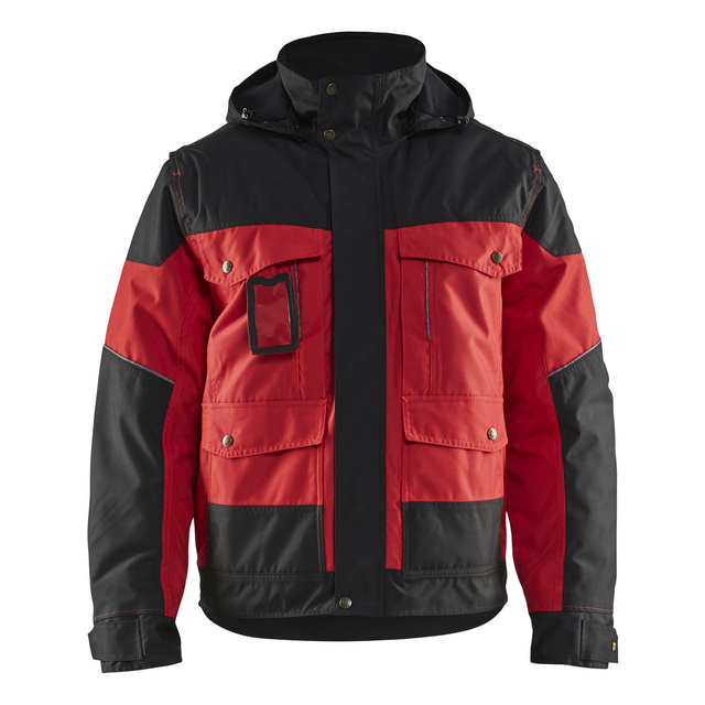 VINTERJACKA 4886 1977 RÖD/SVART M | Beijerbygg Byggmaterial