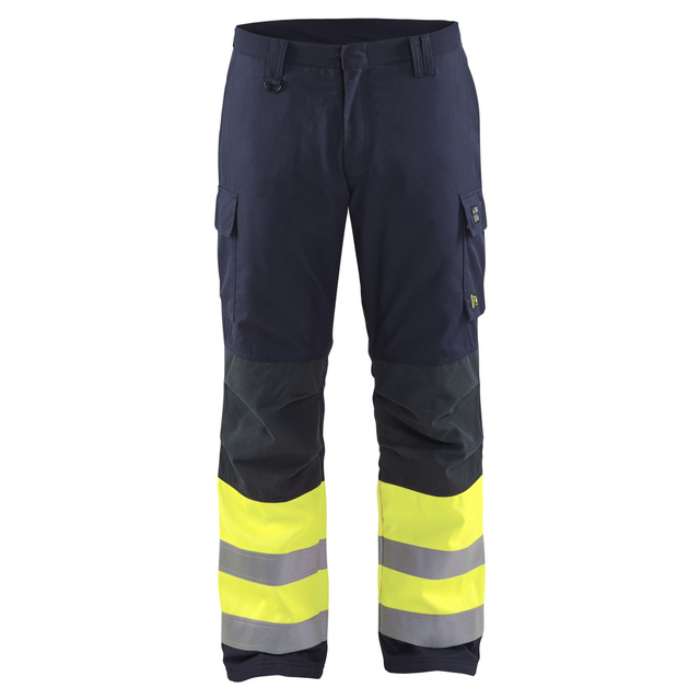 VINTERBYXA 1869 1514 MULTINORM MARINBLÅ/VARSELGUL D96 | Beijerbygg Byggmaterial