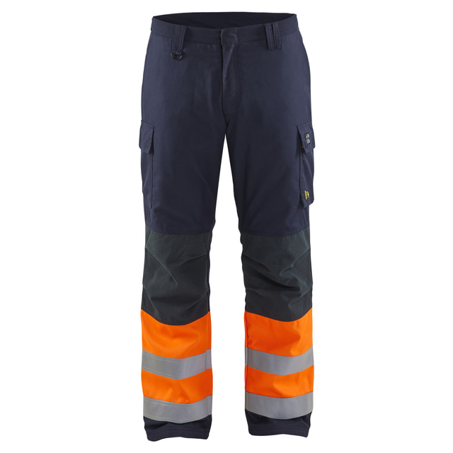 VINTERBYXA 1869 1513 MULTINORM INHERENT BLÅ/VARSELORANG C60 | Beijerbygg Byggmaterial