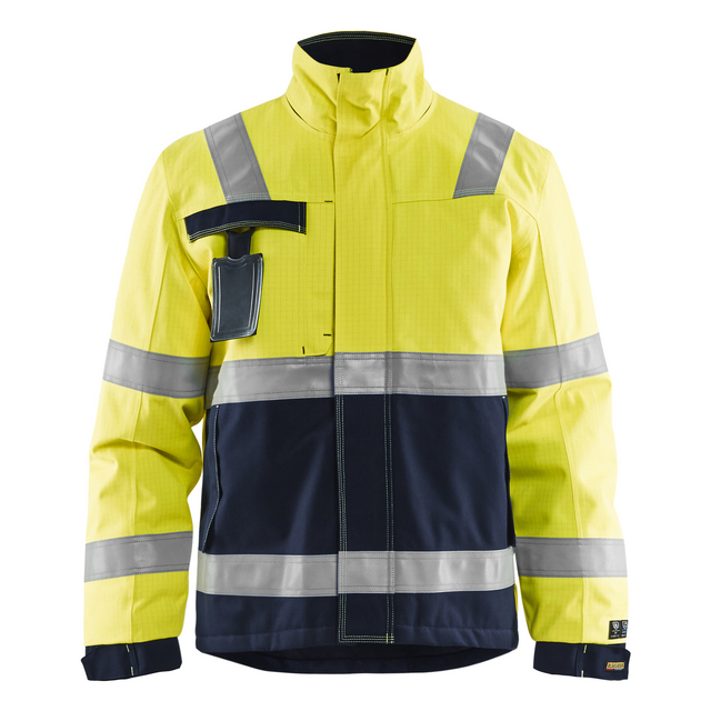 VINTERJACKA 4068 1530 MULTIN VARSELGUL/MARINB 4XL | Beijerbygg Byggmaterial
