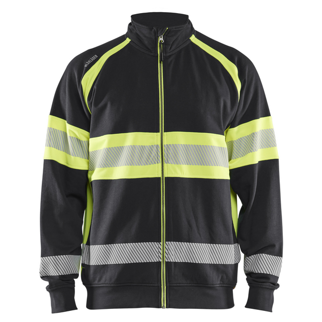 VARSELTRÖJA 3551 1158 SVART/VARSELGUL S | Beijerbygg Byggmaterial