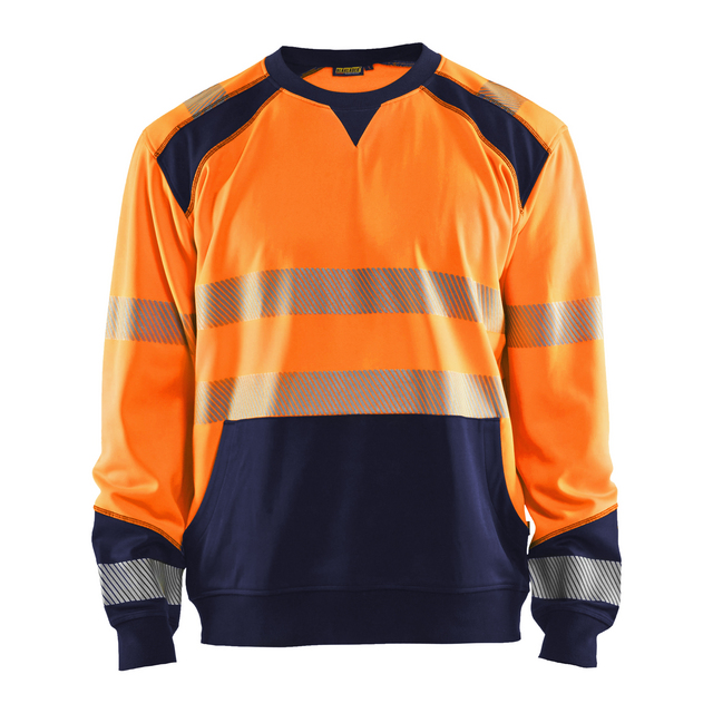 VARSELTRÖJA 3541 2528 VARSELORANGE/MARINBLÅ XXXL | Beijerbygg Byggmaterial