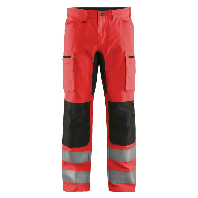 VARSELBYXA 1585 1811 STRETCH VARSELRÖD/SVART D96 | Beijerbygg Byggmaterial