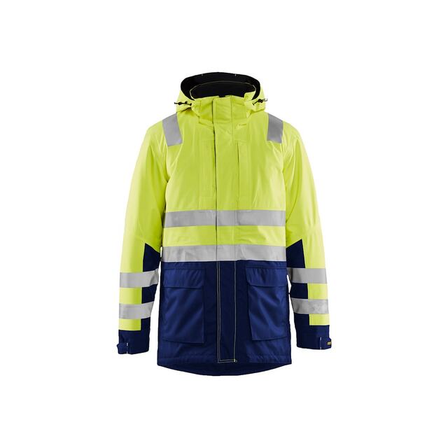 VARSELPARKAS 4495 1987 VARSELGUL/MARINBLÅ M | Beijerbygg Byggmaterial
