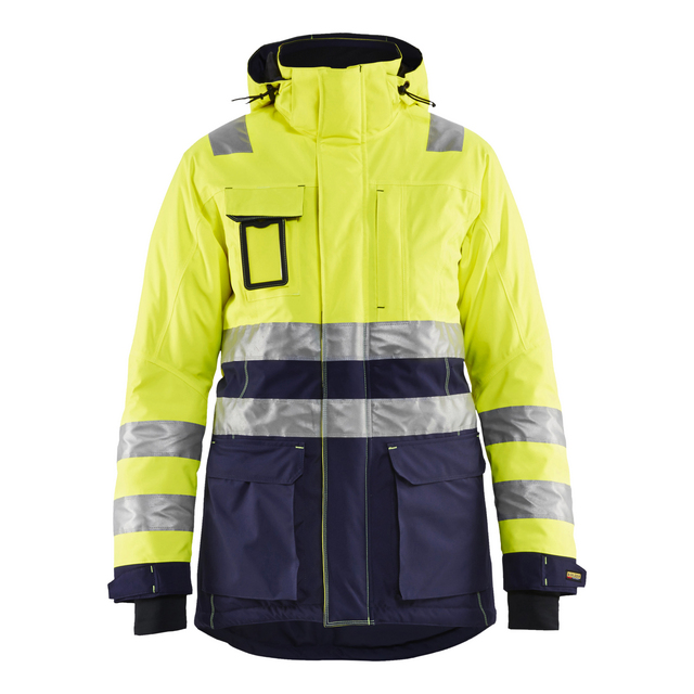 VARSELPARKAS 4472 1987 VINTER DAM VARSELGUL/MARINBLÅ XXL | Beijerbygg Byggmaterial