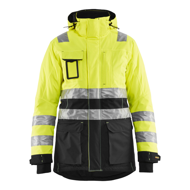 VARSELPARKAS 4472 1987 VINTER DAM VARSELGUL/SVART S | Beijerbygg Byggmaterial