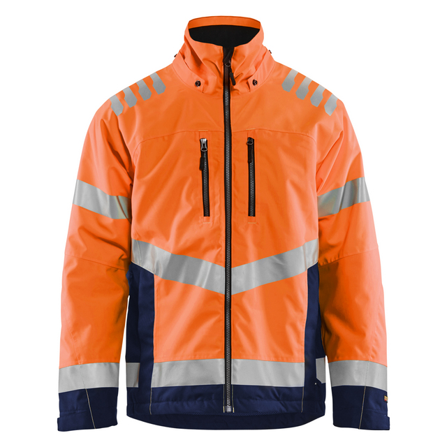 VARSELJACKA 4780 1977 VINTER VARSELORANGE/MARINBLÅ XL | Beijerbygg Byggmaterial