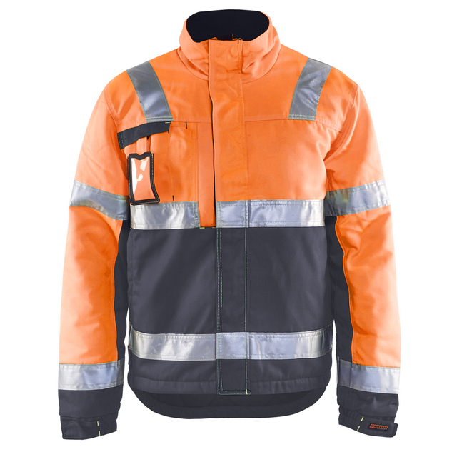 VARSELJACKA 4862 1811 VINTER VARSELORANGE/MELLANGRÅ XXXL | Beijerbygg Byggmaterial