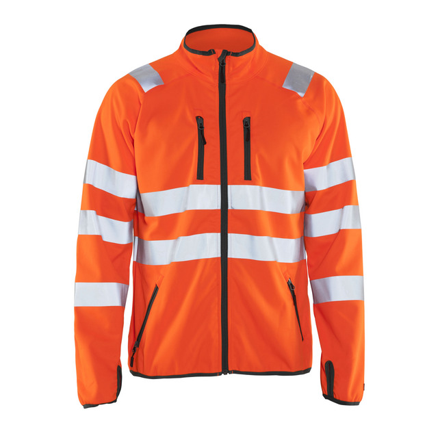VARSELJACKA 4906 2512 SOFTSHELL VARSELORANGE XXXL | Beijerbygg Byggmaterial