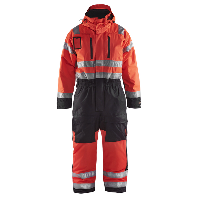 VARSELOVERALL 6763 1977 VINTER VARSELRÖD/SVART C50 | Beijerbygg Byggmaterial