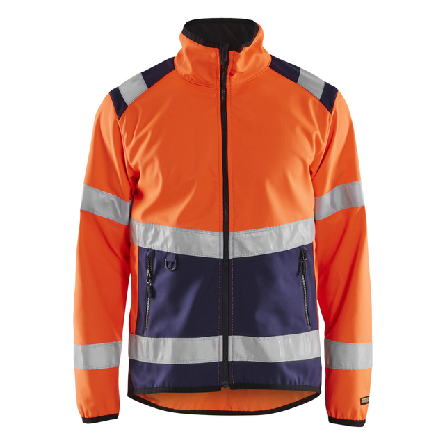 VARSELJACKA 4877 2516 SOFTSHELL VORANGE/MARI XXXL | Beijerbygg Byggmaterial