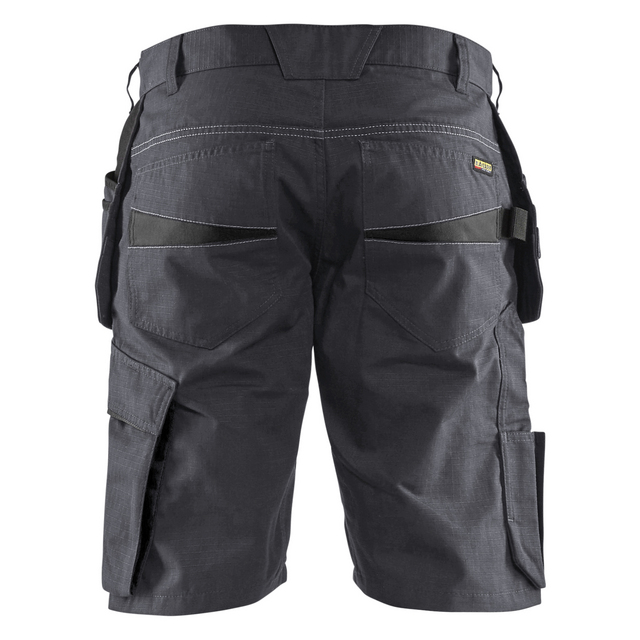 SERVICESHORTS 1494 1330 MED SPIKFICKOR MELLANGRÅ/SVART C60