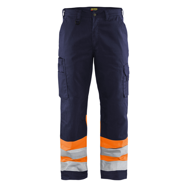 VARSELBYXA 1564 1811 UTAN SPFI MARINBLÅ/VARSELORANGE C48 | Beijerbygg Byggmaterial