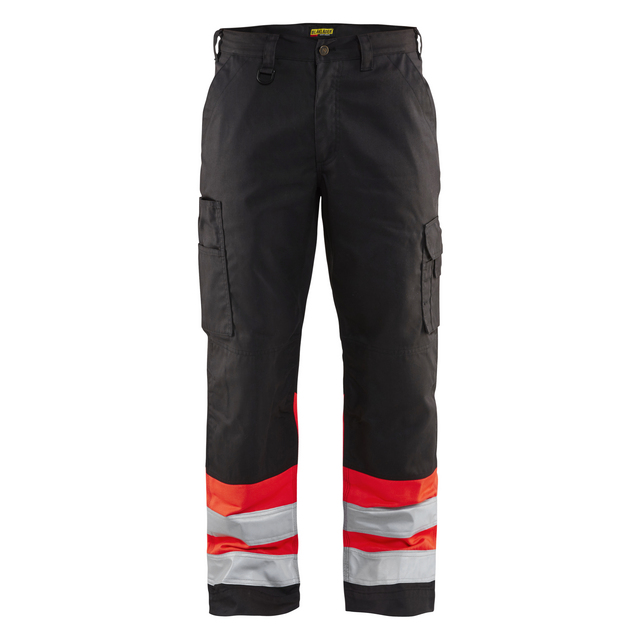 VARSELBYXA 1564 1811 UTAN SPIKFICKOR SVART/VARSELRÖD C44 | Beijerbygg Byggmaterial