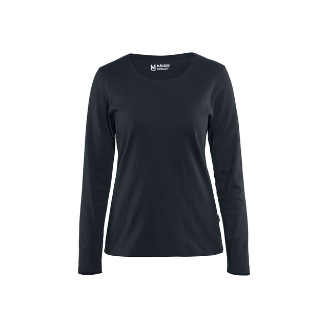 T-SHIRT 3301 1032 LÅNGÄRMAD DAM MÖRK MARINBLÅ L | Beijerbygg Byggmaterial