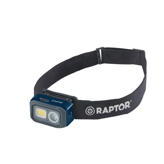 PANNLAMPA SENSOR LADDB RAPTOR RIKTAD LJUSBILD 120/400LM | Beijerbygg Byggmaterial