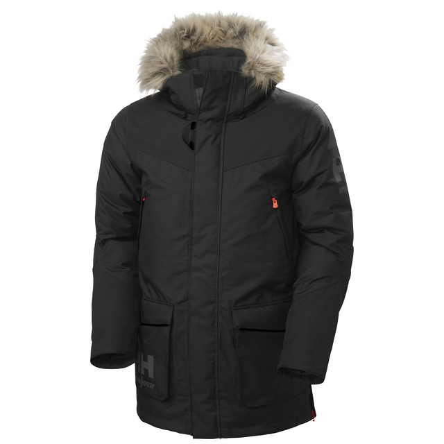 VINTERPARKAS BIFROST SVART HELLY TECH 2XL | Beijerbygg Byggmaterial