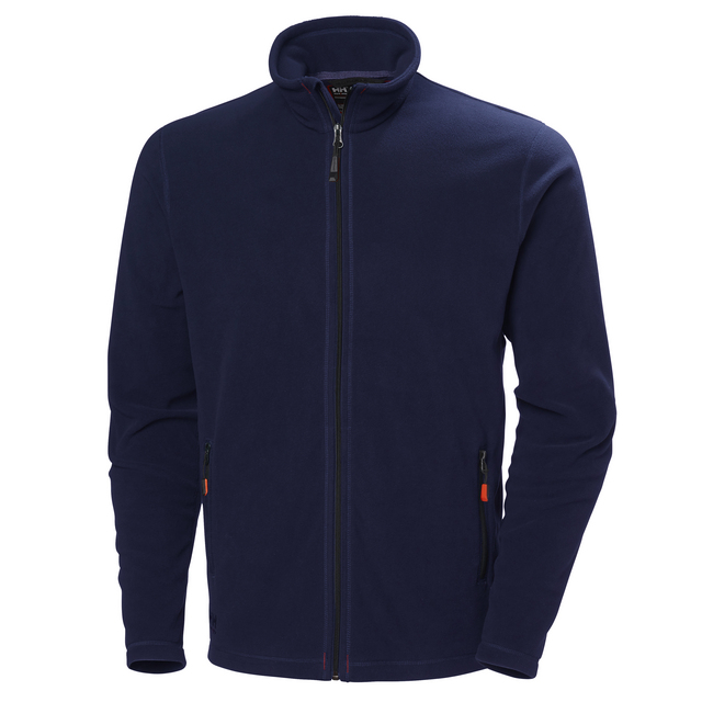 FLEECEJACKA LÄTT OXFORD POLARTEC MARINBLÅ 4XL | Beijerbygg Byggmaterial