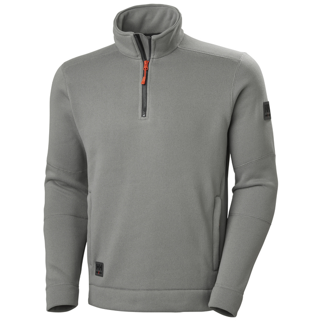 FLEECE KENSINGTON STICKAD GRÅMELERAD 3XL | Beijerbygg Byggmaterial