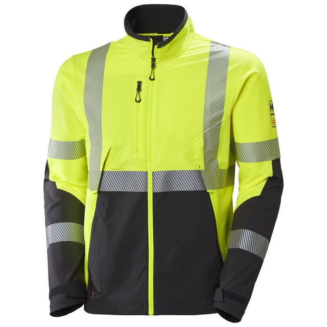 JACKA ICU BRZ KL2 VARSEL GUL M | Beijerbygg Byggmaterial