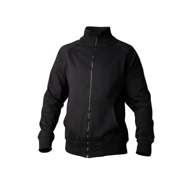 SWEATSHIRT 148 HEL ZIP SVART XXL | Beijerbygg Byggmaterial