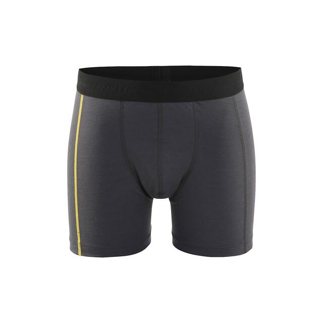 BOXERKALSONG 1847 1734 XLIGHT 100% MERINOULL MÖRKGR/GUL XXL | Beijerbygg Byggmaterial