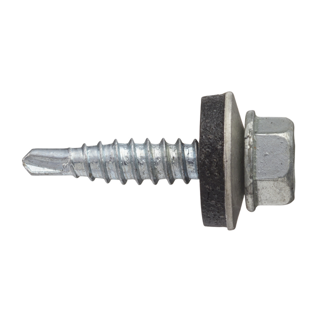 ÖVERLAPPSKRUV STÅL UTV KLARLACK 4,8X23MM 100ST | Beijerbygg Byggmaterial