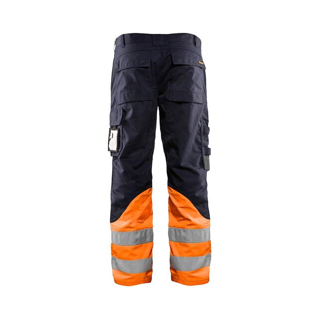 Produktbild föreställande artikeln BYXA 1488 1513 MULTINORM INHER MARINBLÅ/VARSELORANGE C60 från kategorin Byxor