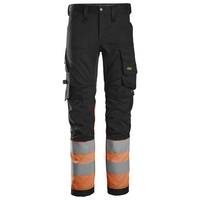 ARBETSBYXA STRCH KL 1 SVART/ORANGE STL064 | Beijerbygg Byggmaterial